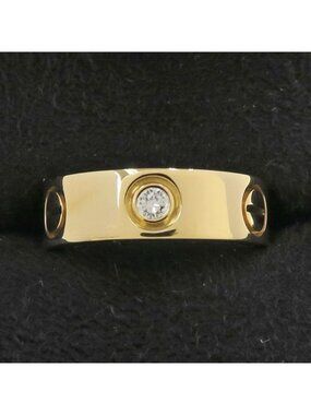 Cartier Love Ring Half Diamond